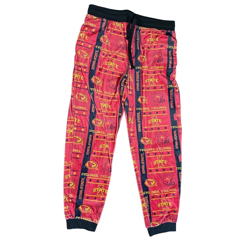 Iowa State Cyclones Logo Pajama Pants Mens Large Lounge Pants